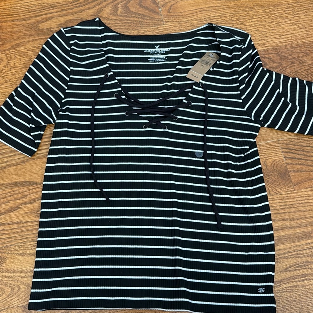 Front tie shirt